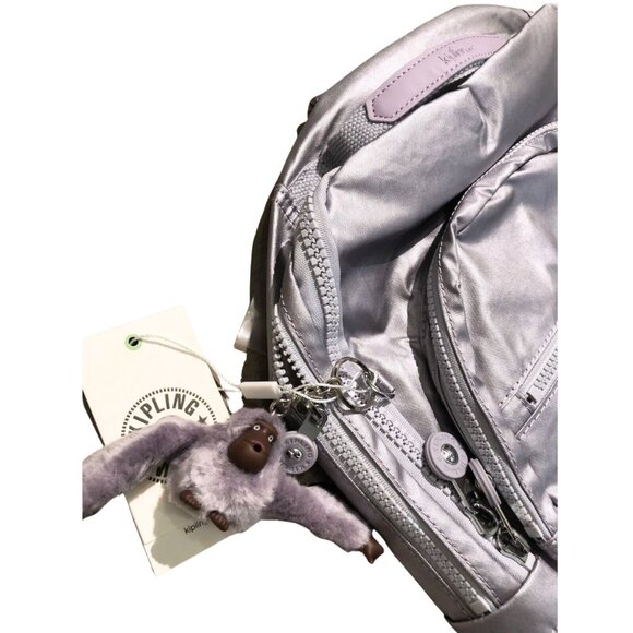 brand new reduced Kipling 44cm 15" backpack Seoul large openside pocket … - Picture 11 of 13